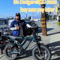 👍⚡️$50 Down No Credit 💰Green Rider Electric Bike 30mph 🎊