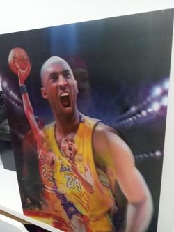 Kobe, MICHAEL, LeBron 3D Poster Wall ART Read Description
