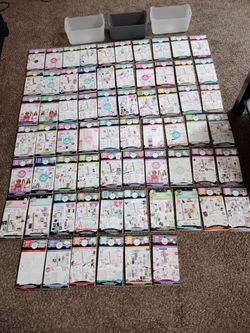 Super huge deal 66 books of scrapbook stickers $300 all
