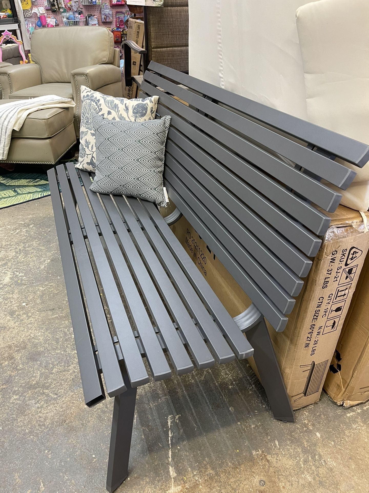 Aluminium Bench Outdoor Bench New
