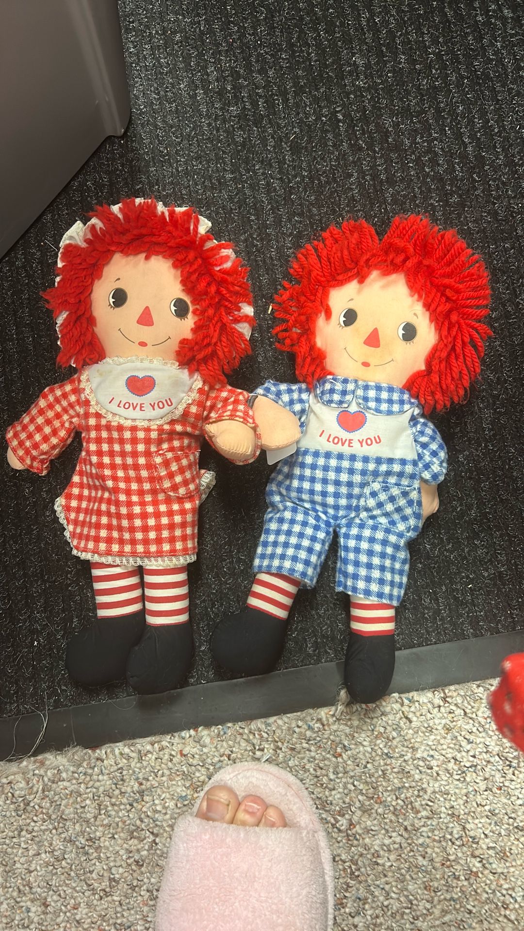Set of Raggedy Dolls