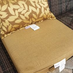 SUNBRELLA SEAT CUSION PILLOW SET OUTDOOR PATIO FURNITURE