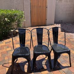 Stackable Bistro Chairs and Stools 