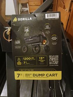 Gorilla dump cart