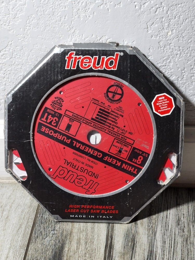 Freud LU86R008 8" Thin Kerf General Purpose Blade, Multi, One Size