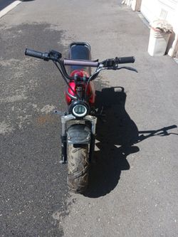 Mini Dirt Bike Pocket Bike Red