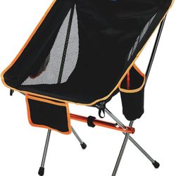 BLUU Ultralight Foldable Camping Chairs, Portable Folding Compact Camp Chair-New