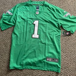 Philadelphia Eagles Jalen Hurts Kelly Green Size M