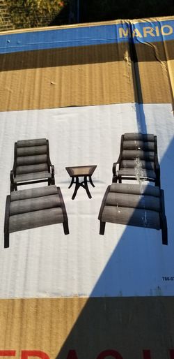 5 piece patio set