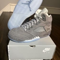 Jordan 5 Wolf Grey Size 7 Men’s