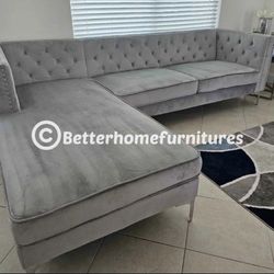 Modern sectional sofa sale- limited supply- zero interest Finance available- shop now pay later.  
