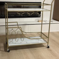 Gold Bar Cart