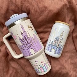 Disney Castle Stanley Dupe Custom Cup Christmas Gift 