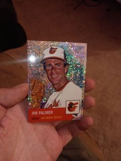 Baseball Card Jim Palmer(Topps Chrome)