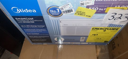 Midea 12,000 BTU Smart Inverter Window AC