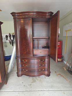 Two Piece Armoire