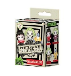 Beetlejuice Beetlejuice Plush Dangler Keychain Hanger Clip Sealed Warner Brother
