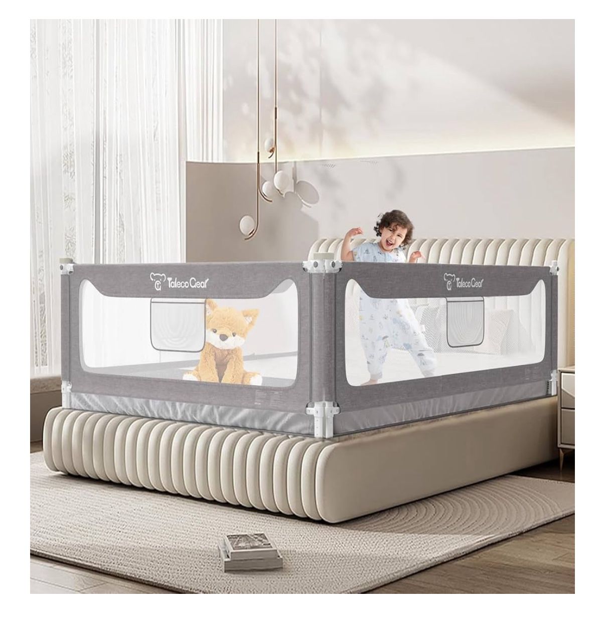 Rail For Any Size Bed Full-king Bed 