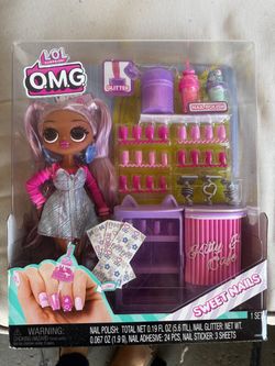 LOL Surprise OMG Sweet Nails Kitty K Cafe Set
