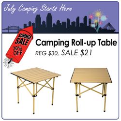 Camping Roll-up Table