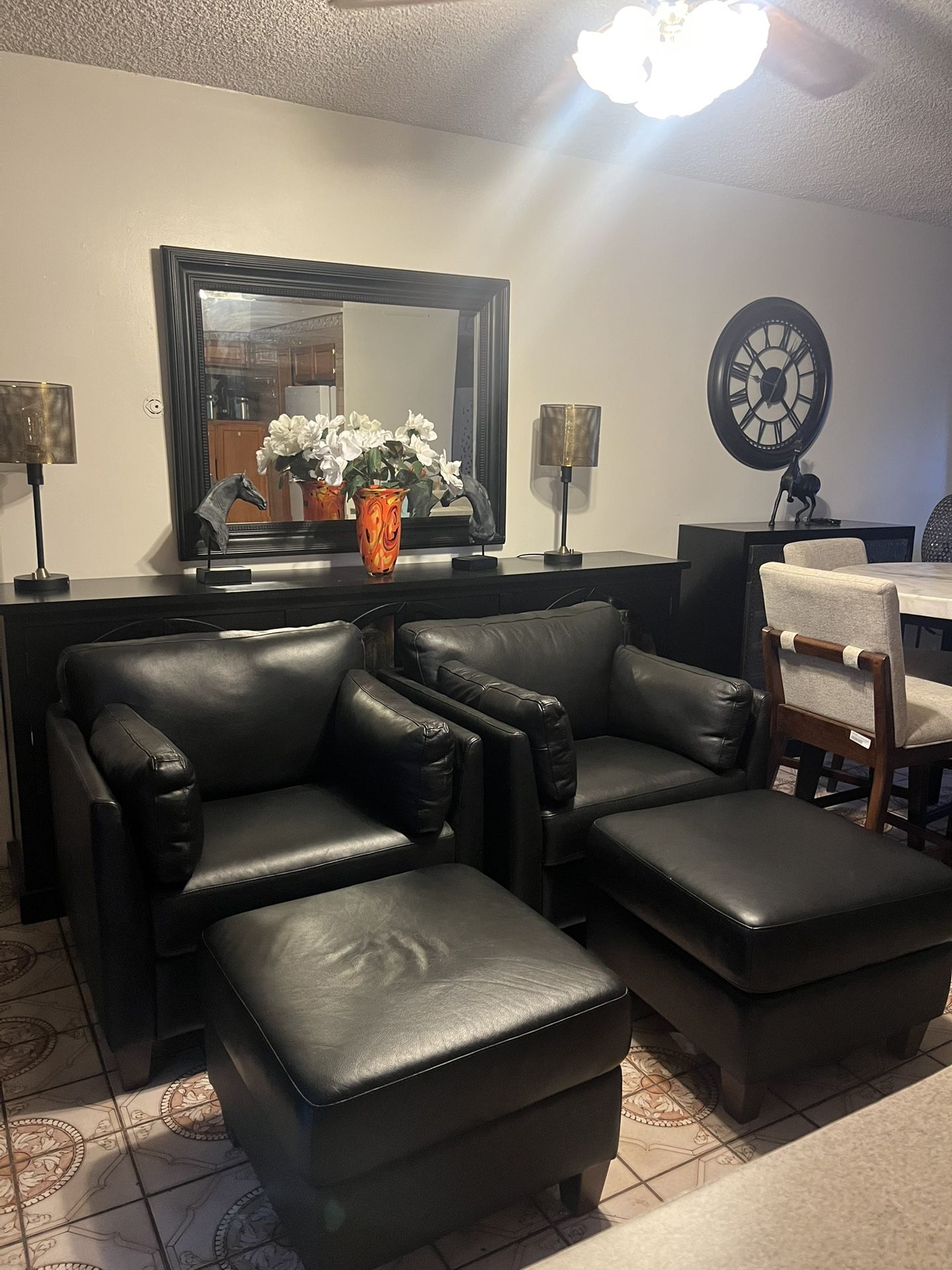Leather Sofa Chair