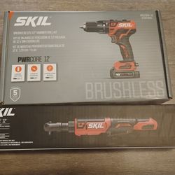 HAMMER DRILL AND RATCHET WRENCH NEW