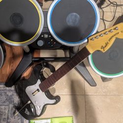 Xbox 360 Rock band Bundle