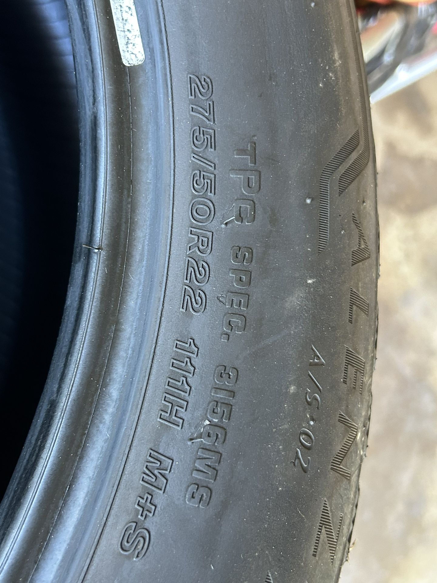 Used 22 Inch Bridgestone Tires