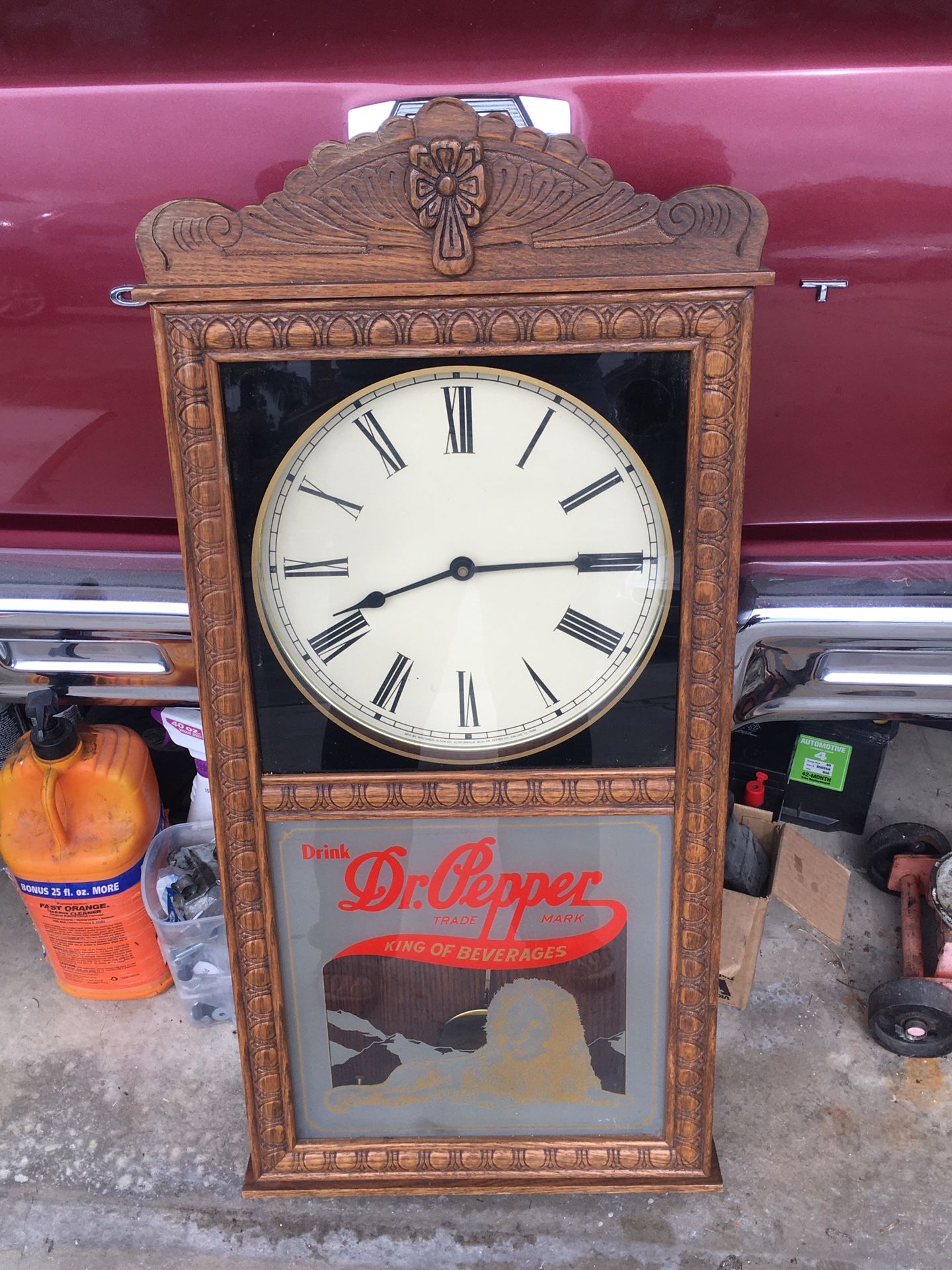 Dr Pepper Vintage Wall Clock
