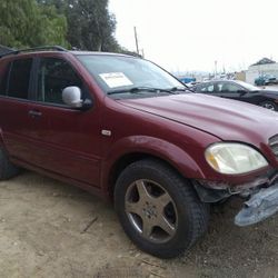 Parts are available  from 2 0 0 0 Mercedes-Benz M L 5 5 