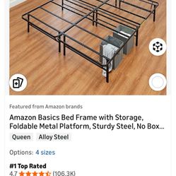 Queen Raised Bed Frame 