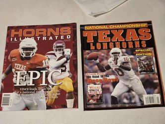 Texas Longhorns Collectors Edition Magazines Circa 2006
