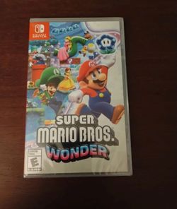 Super Mario wonder sealed Nintendo switch