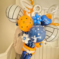 Volleyball Balloon bouquet