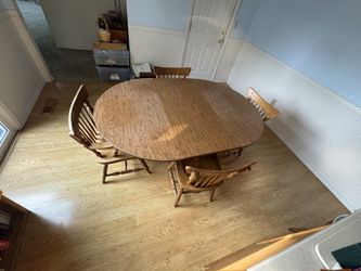 Dining room table for six