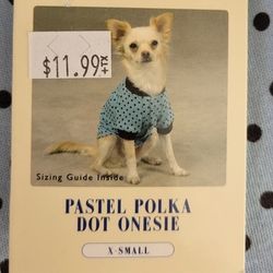 Dog Sweater Extra Small Polka Dots
