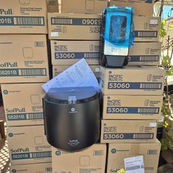 Dispensadores de jabón t papel de baño