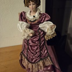 Porcelain Doll, From Treasures Forever.  No Parts Are Damaged. Great Shape.