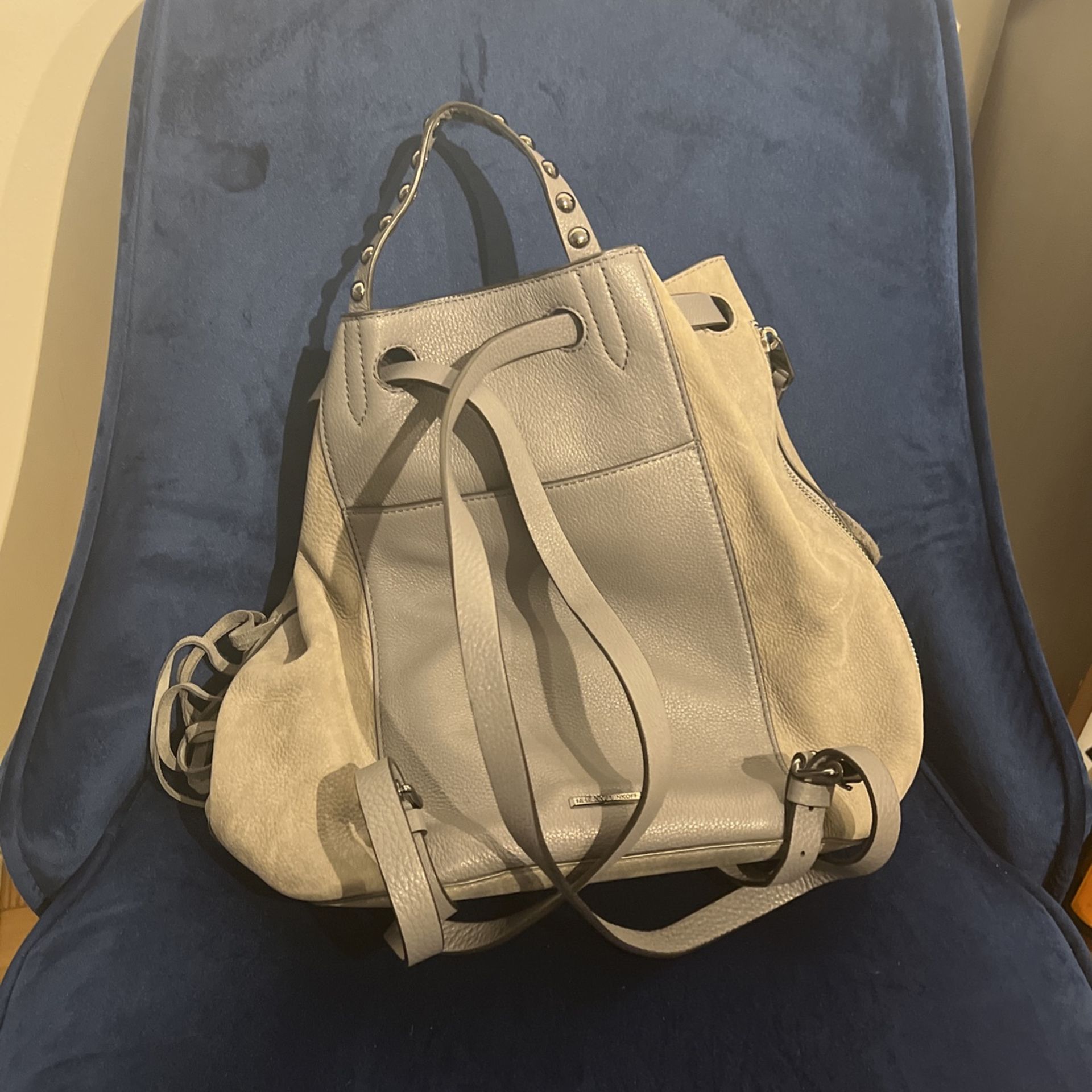 Rebecca Minkoff Suede Backpack Rebecca Minkoff Suede Backpacks | Mercari main image 2
