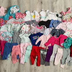 Assorted Size 6 Months Girls Clothes