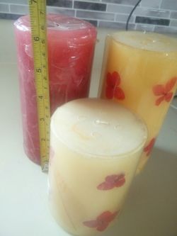 3 new candles.
