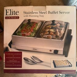 Stainless Steel, Hot Buffet Server