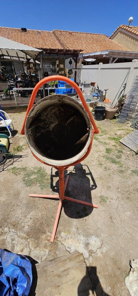 Cement Mixer With Dayton Motor