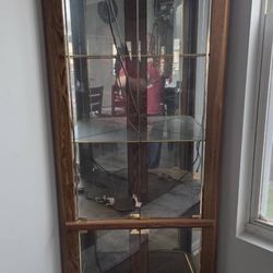 Corner Curio Cabinet