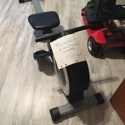 Exercise  Row machine