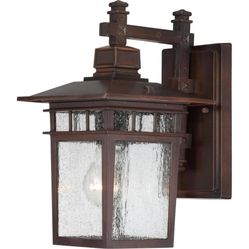 Nuvo Lighting 60/4952 Cove Neck 1 Light 11-3/4" Tall Outdoor Wall - Bronze