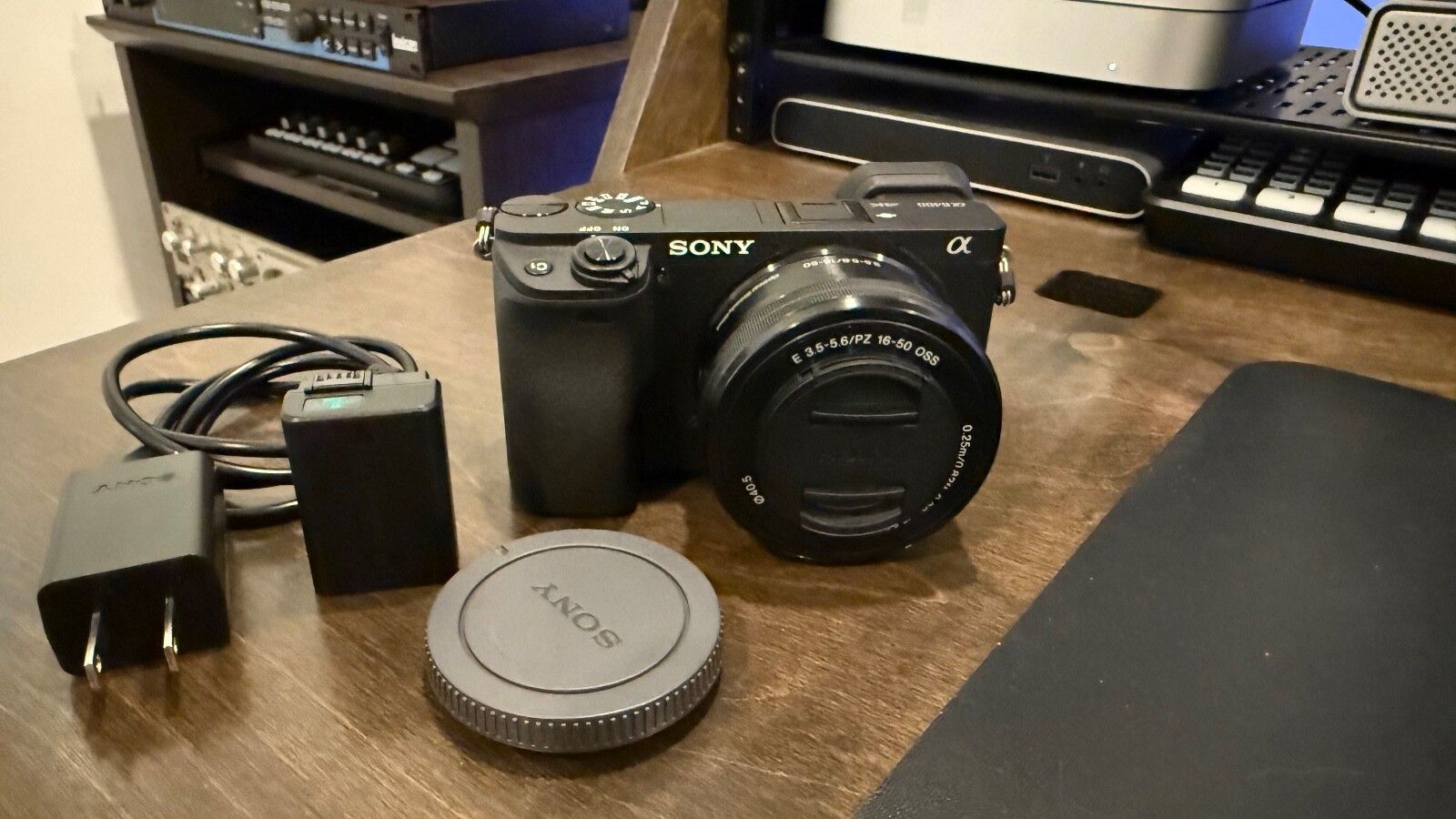 Sony Alpha a6400 24.2MP 16-50mm Lens Mirrorless Digital Camera - Black