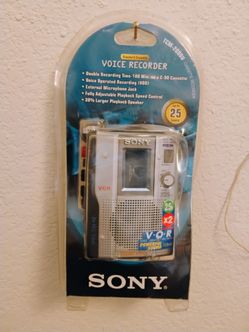 Sony TCM-200DV Cassette Voice Recorder