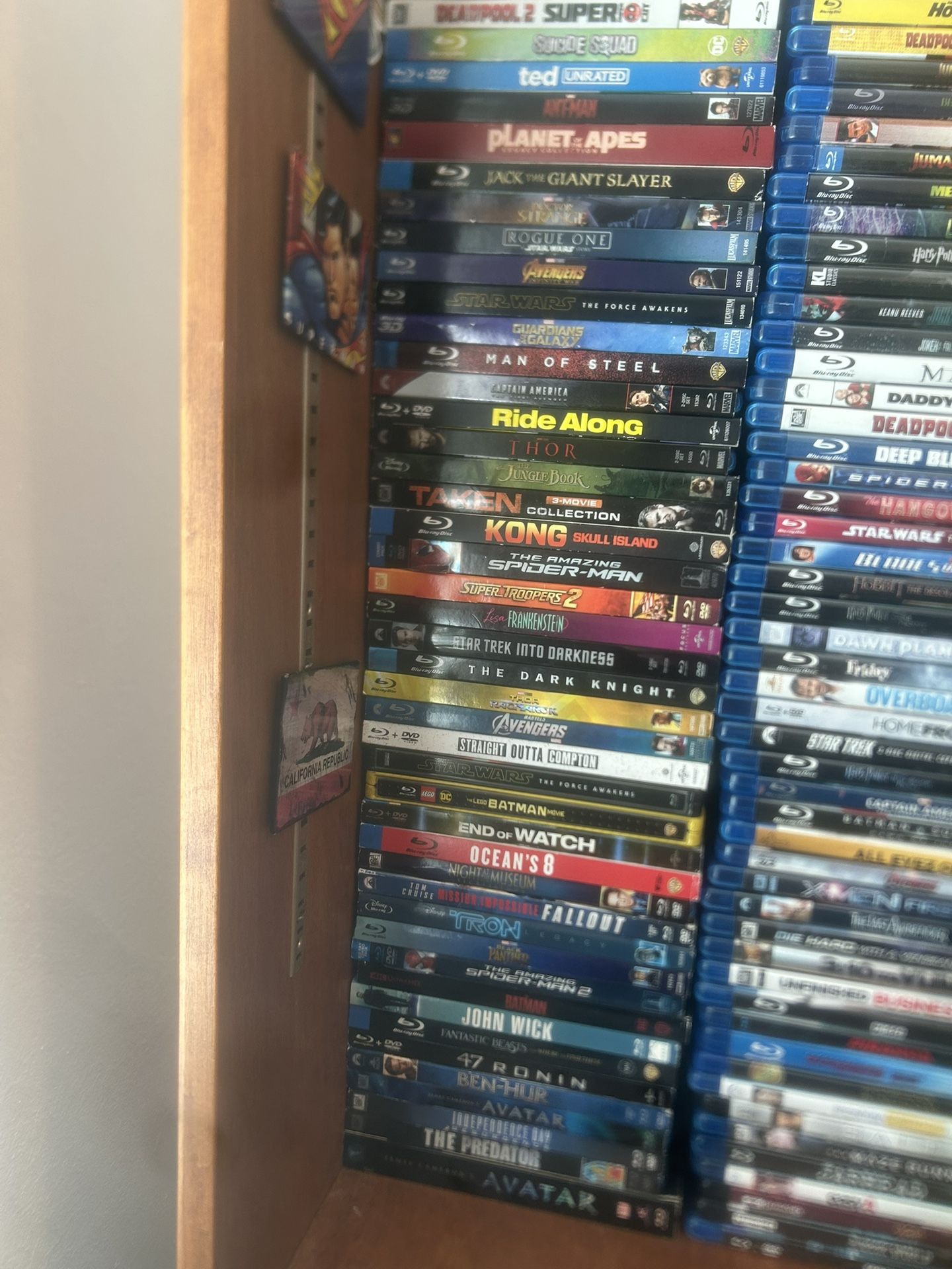 Blu-ray DVDs