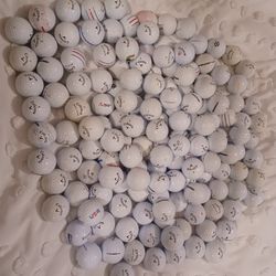 Callaway & Taylormade Balls Used 200 Balls 